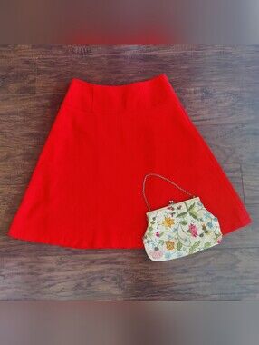 Orange Boden Olivia A-Line Women's Skirt